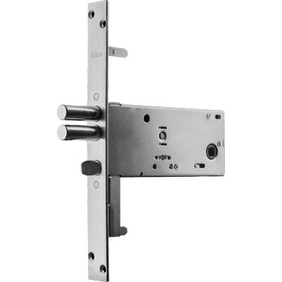 SERRATURA METALLO INFILARE 963 ISEO B.Q ZINC F.MM 25 DM M4 TRIPL+SCR H.MM 64 E.MM 70