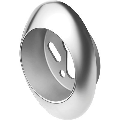 BOCCHETTA ANTISTRAPPO DEFENDER MRM500 XL DISEC CROMO SATINATO I.MM 38/31 D.MM 50 H.MM 30 25+5