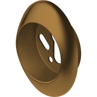 BOCCHETTA ANTISTRAPPO DEFENDER MRM500 XL DISEC OTTONE BRONZATO I.MM 38/31 D.MM 50 H.MM 30 25+5