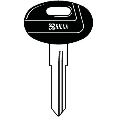 CHIAVE AUTO WITTE VO9DP SILCA OTTONE NICHELATO