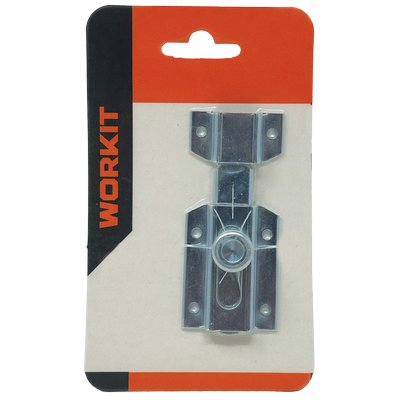 CATENACCIO TRAVERSO MEDIO SELF WORKIT ZINCATO PIASTRA LARGA MM 39 MM 6X16 CM  7